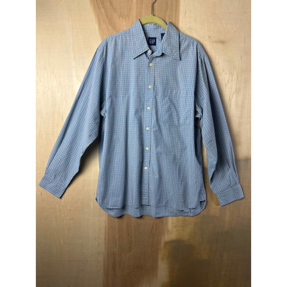 Gap Button Down Shirt Men's Medium Plaid